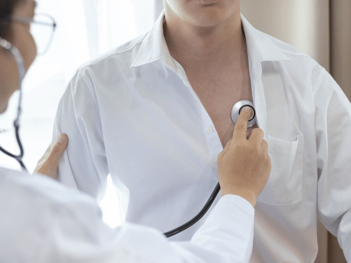 doctor conducting a physical examination