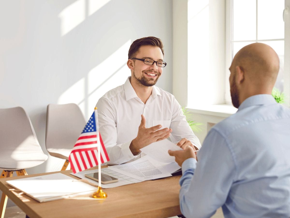 doctor consulting a patient for Immigration Physical Exam