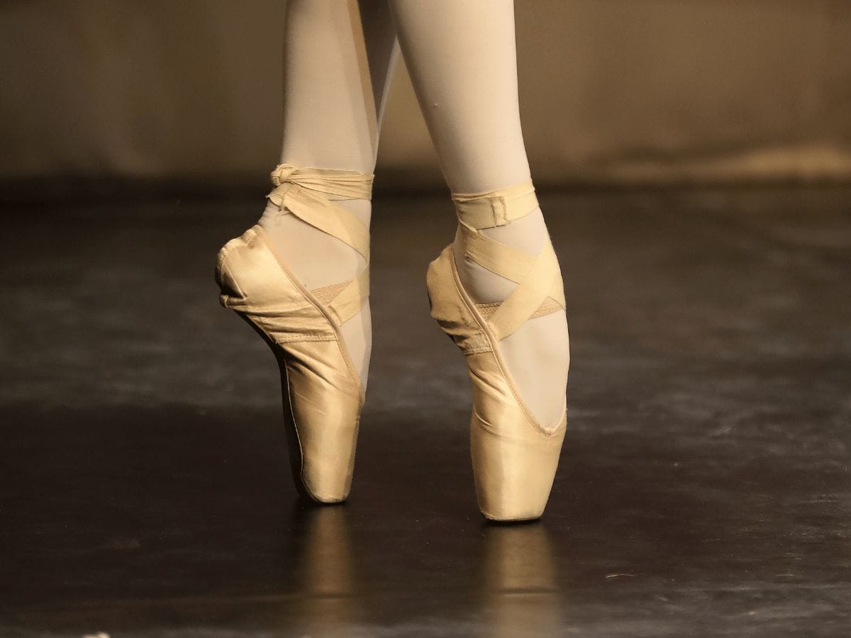 vulnerable ballerina's feet