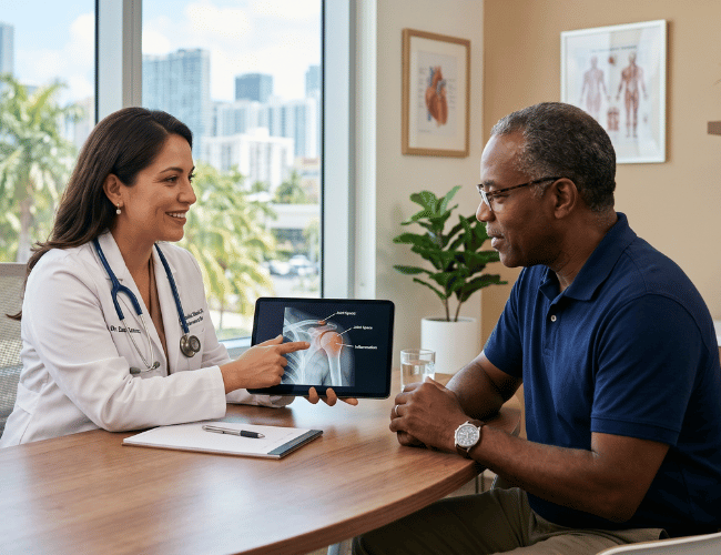 Arthiritis consultation with the Rheumatologist