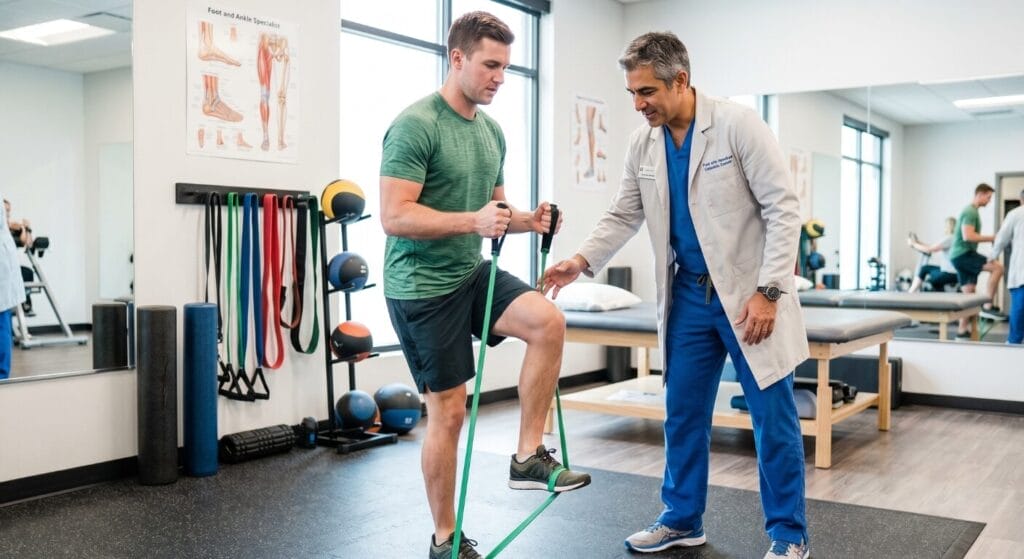 Resistance Training with the help of a medical practitioner