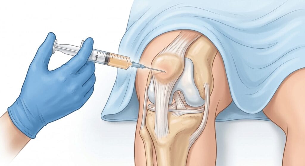 Stemcell Injection on the knee